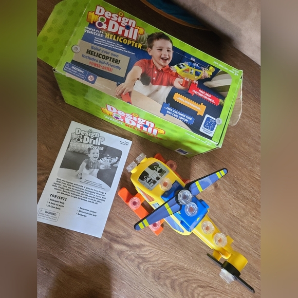 EUC Educational Insights Design and Drill Power Play Vehicles HELICOPTER - Picture 3 of 6